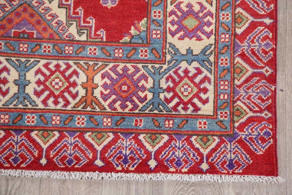 Super Kazak-Chechen Oriental Wool Rug 4x6