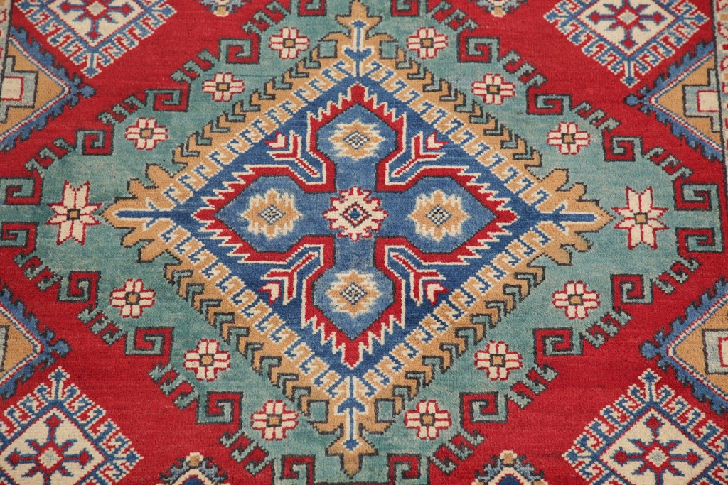 Super Kazak-Chechen Oriental Wool Rug 4x6