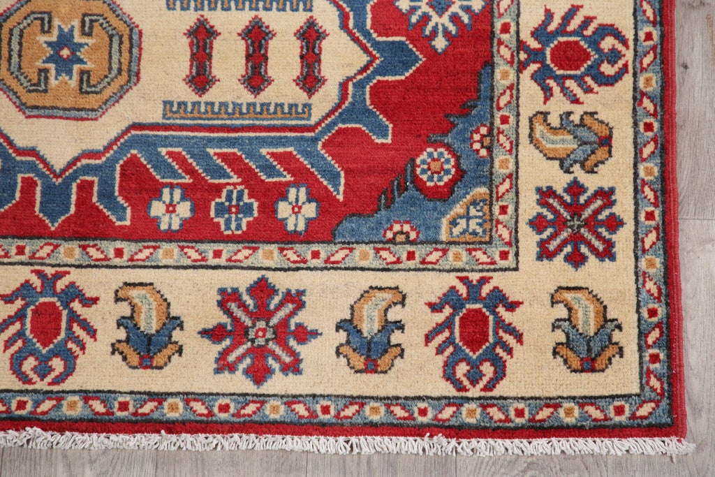 Super Kazak-Chechen Oriental Wool Rug 4x6