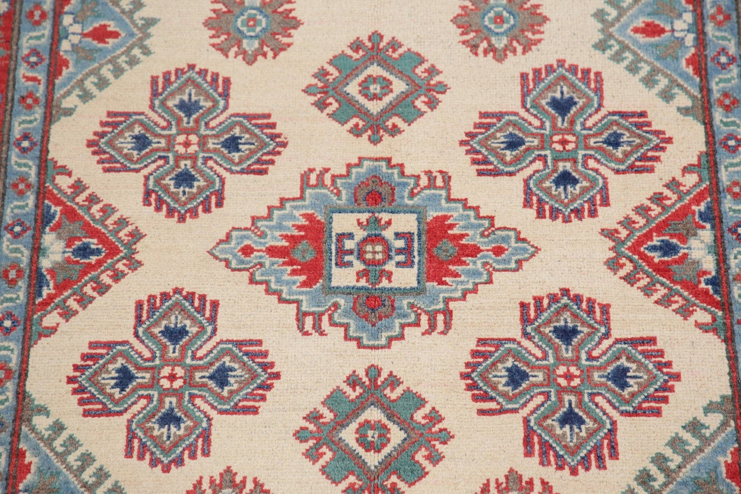 Super Kazak-Chechen Oriental Wool Rug 4x6