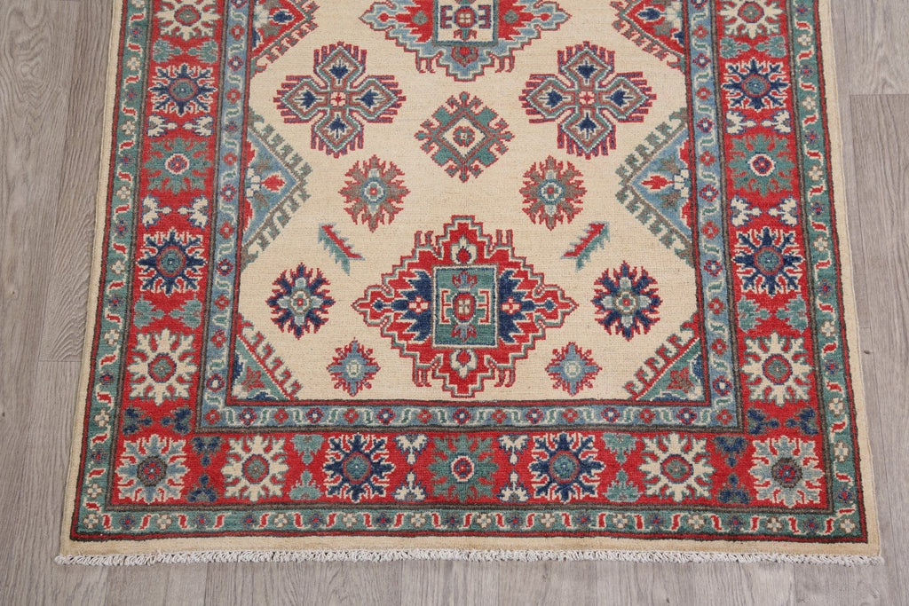 Super Kazak-Chechen Oriental Wool Rug 4x6