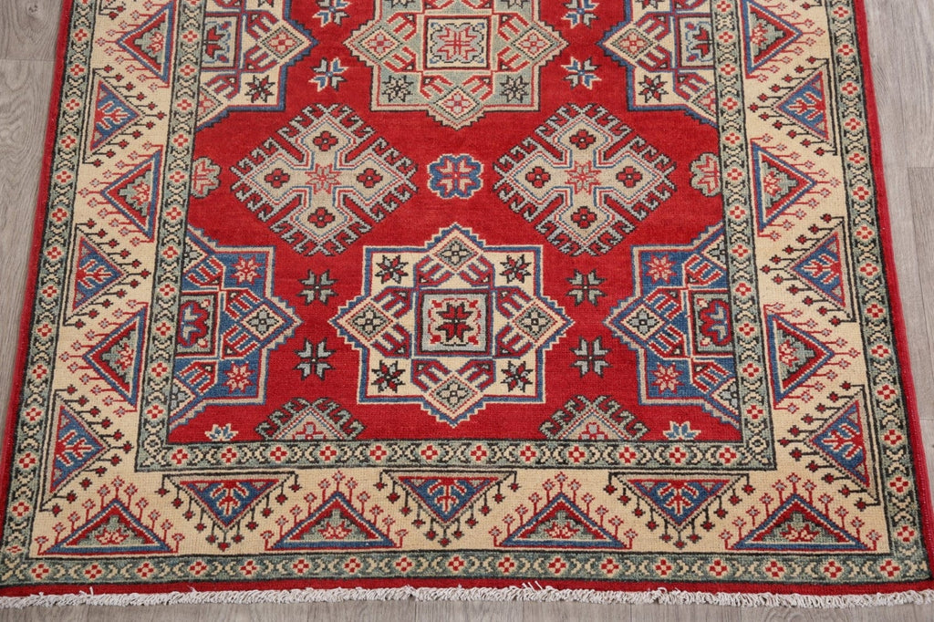 Super Kazak-Chechen Oriental Wool Rug 4x6