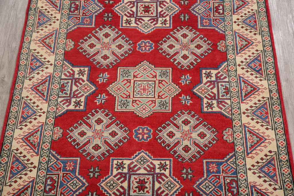 Super Kazak-Chechen Oriental Wool Rug 4x6