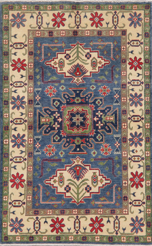 Super Kazak Pakistan Wool Rug 4x6