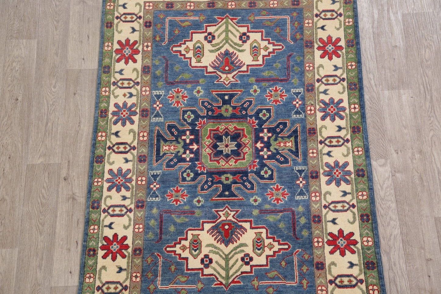 Super Kazak Pakistan Wool Rug 4x6