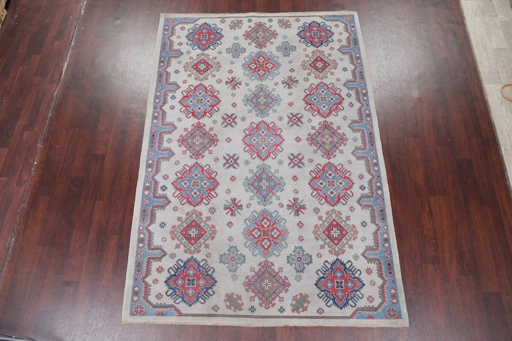 Super Kazak-Chechen Oriental Wool Rug 6x9