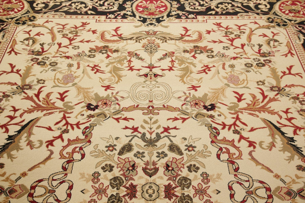 Floral Aubusson Oriental Area Rug 8x11