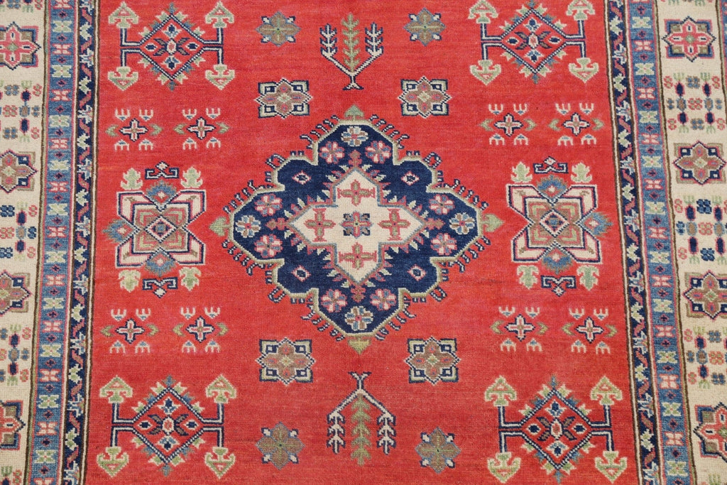 Super Kazak-Chechen Oriental Wool Rug 5x7