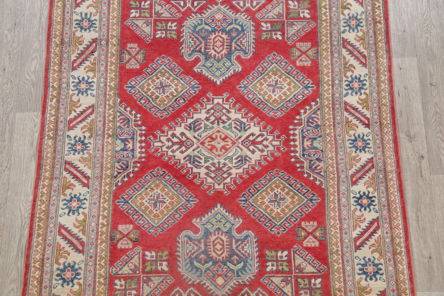 Super Kazak-Chechen Oriental Wool Rug 5x6