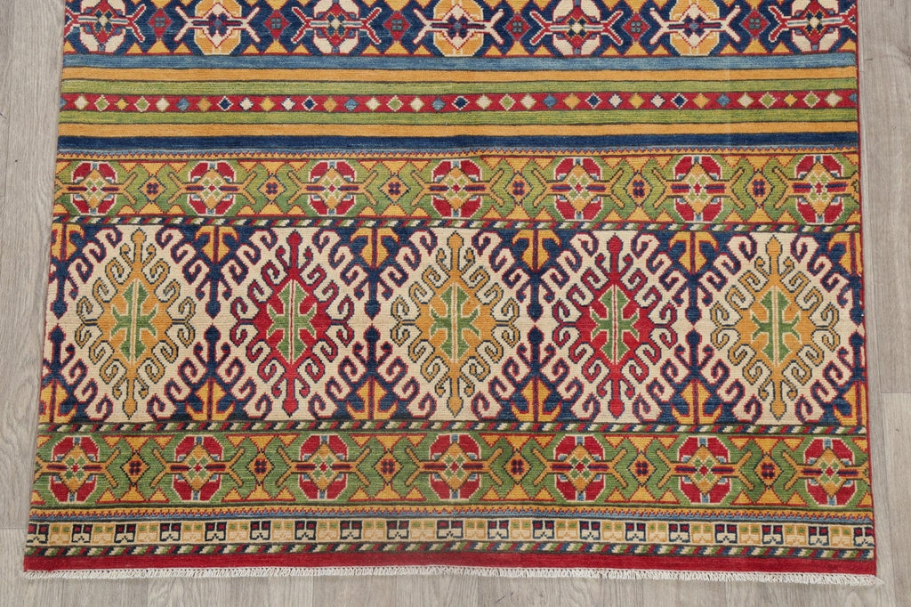 Super Kazak-Chechen Oriental Wool Rug 5x7