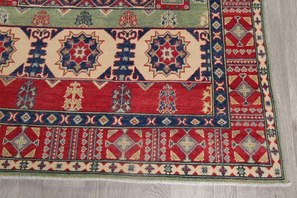 Super Kazak-Chechen Oriental Wool Runner Rug 5x21