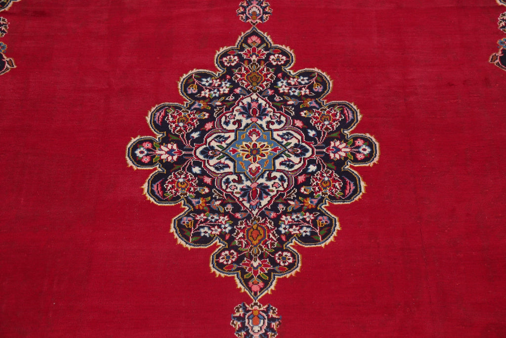 Floral Kashan Persian Area Rug 10x14