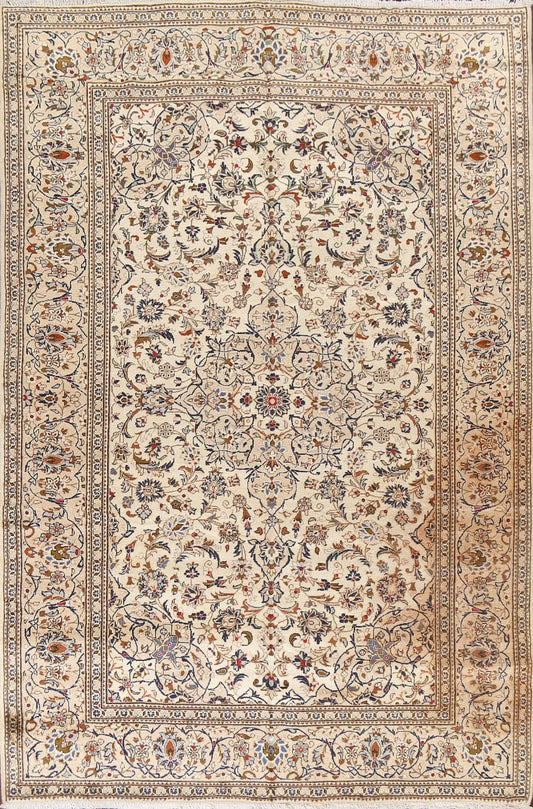 Traditional Kashan Persian Area Rug 8x11