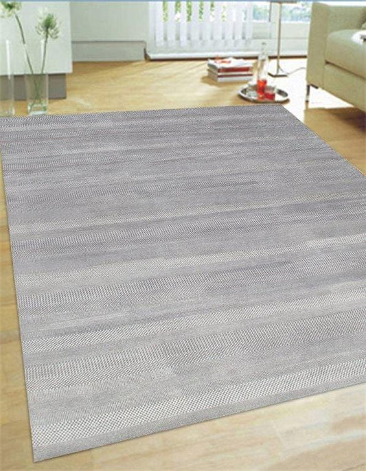 Transitional Collection Hand-Knotted Silk & Wool Area Rug- 9' 11" X 14' 2"