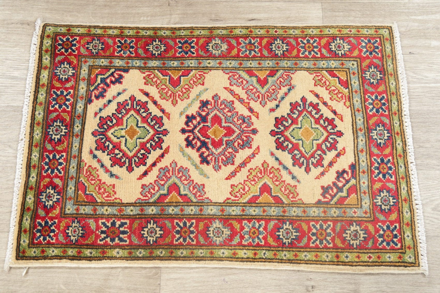 Super Kazak Oriental Area Rug 2x3