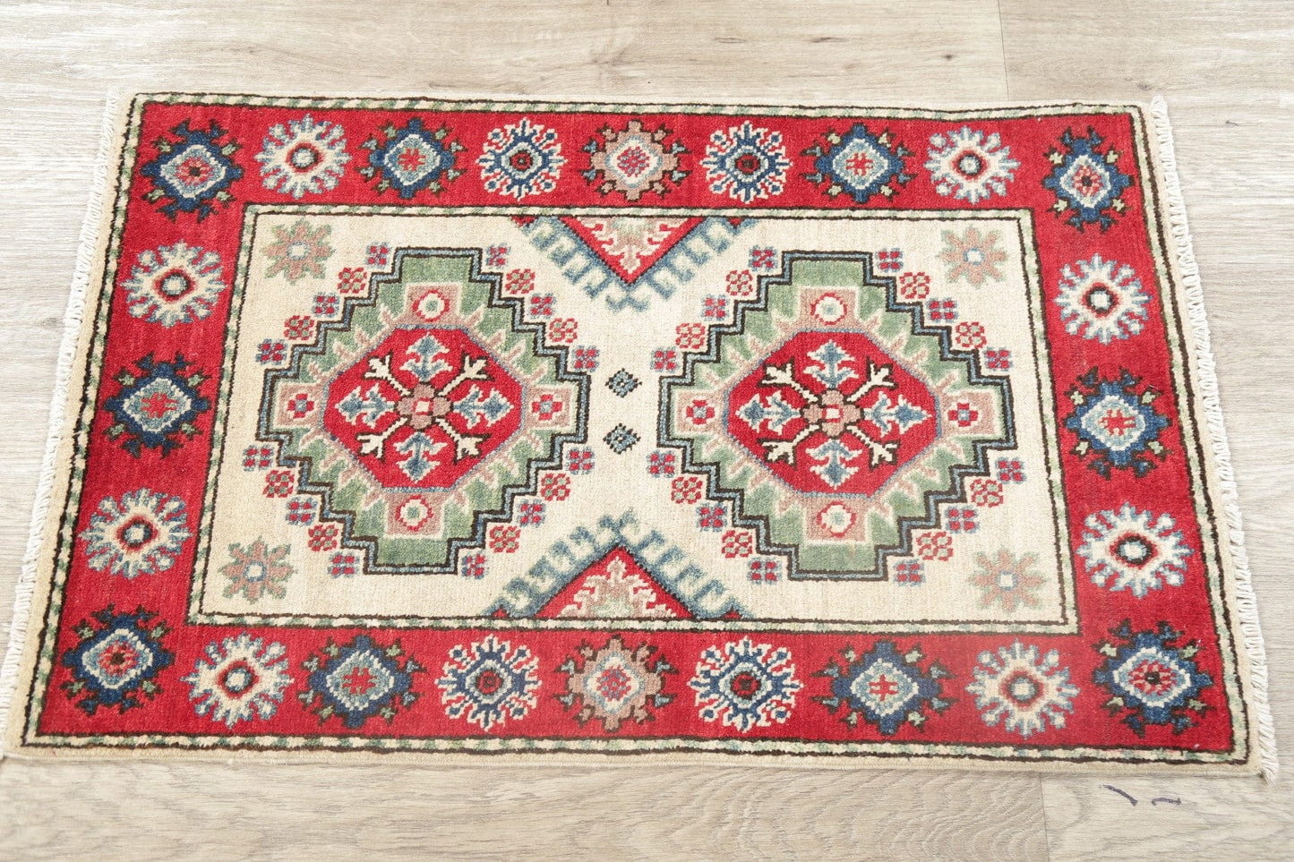 Super Kazak Oriental Area Rug 2x3