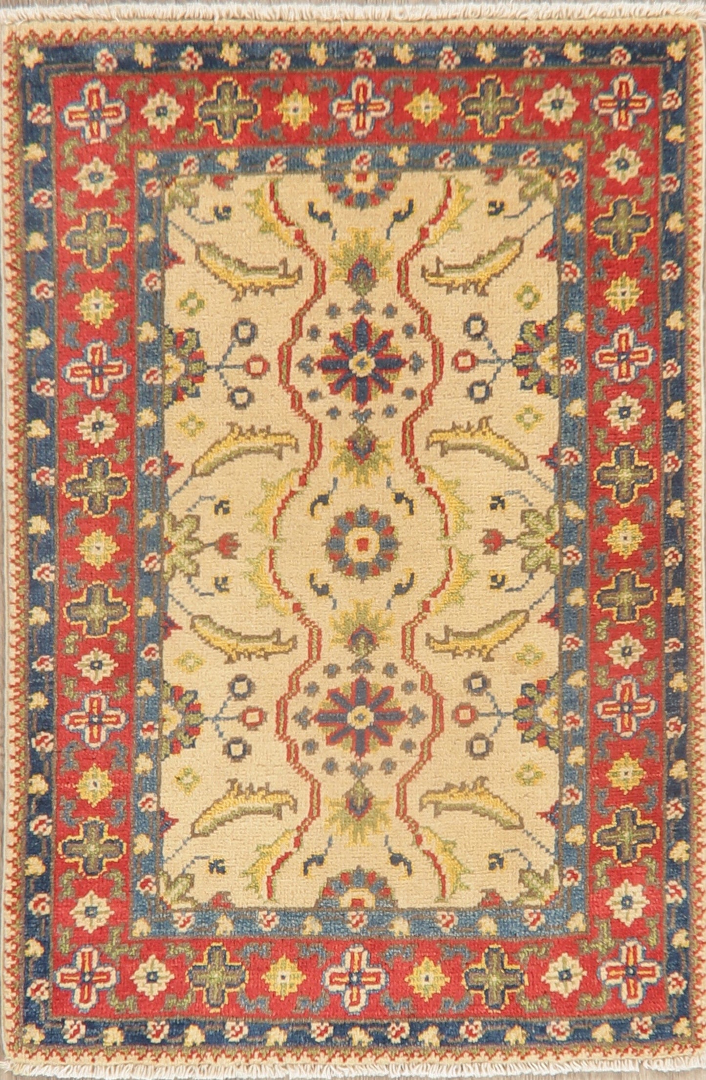 Floral 2x3 Super Kazak Area Rug