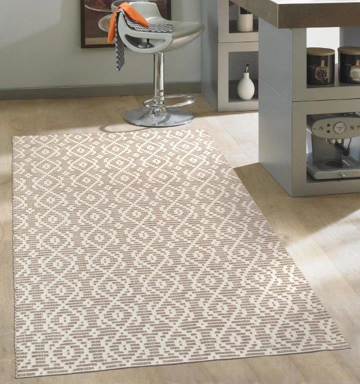 Modern Collection Hand-Loomed Jute Area Rug- 5' 0" X 8' 0"