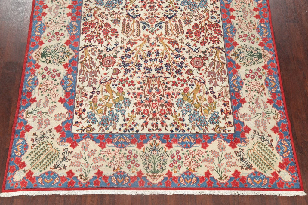 All-Over Floral Kashan Persian Area Rug 8x11