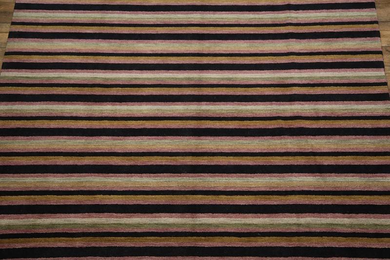 Modern 8x10 Gabbeh Oriental Area Rug