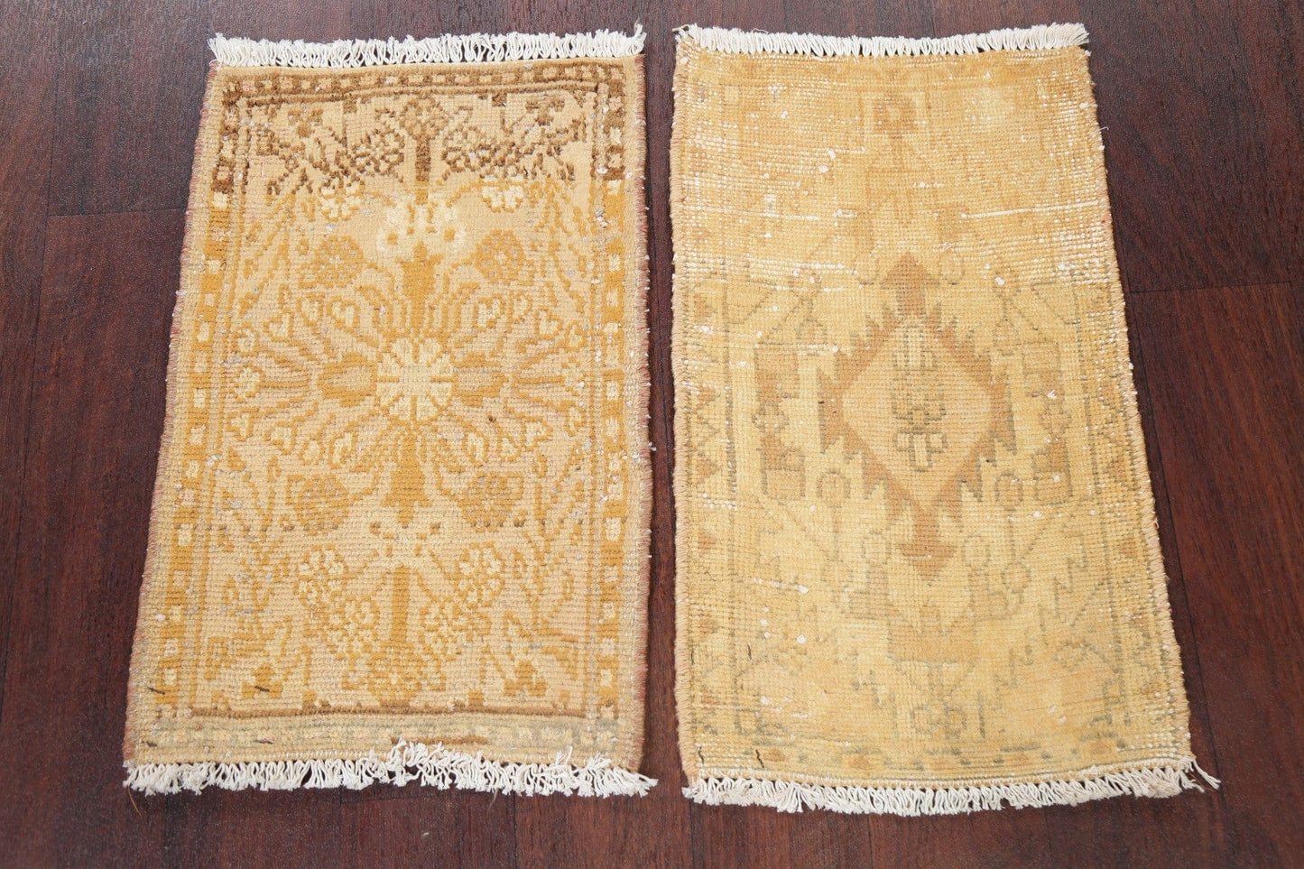 Set of 2 Vintage Hamedan Persian Rugs 1x2