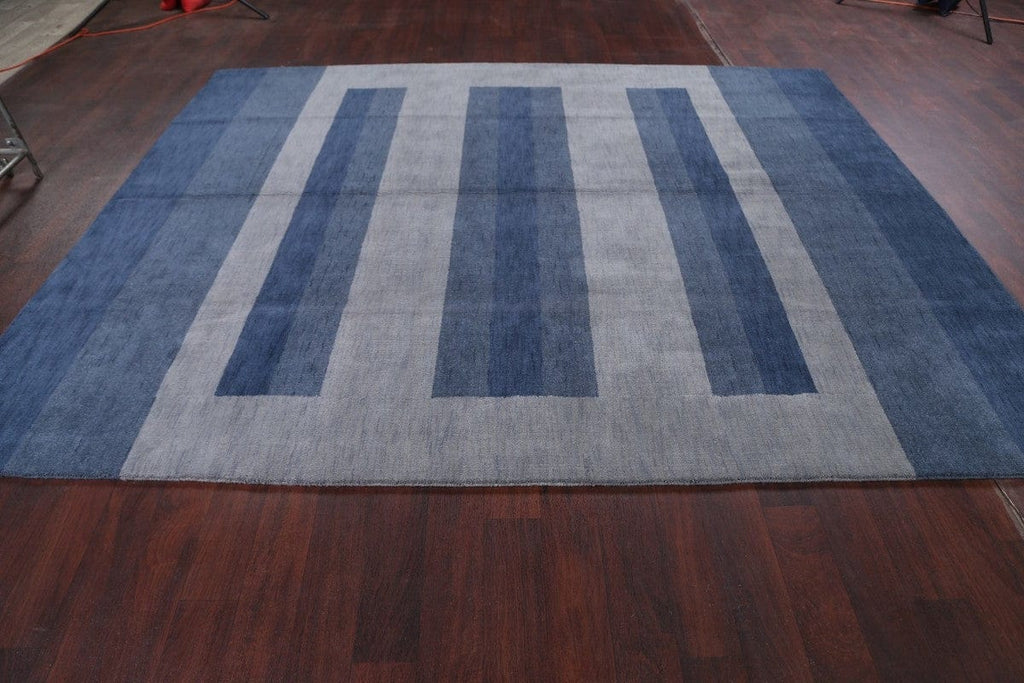 Striped Modern Gabbeh Oriental Area Rug 8x10