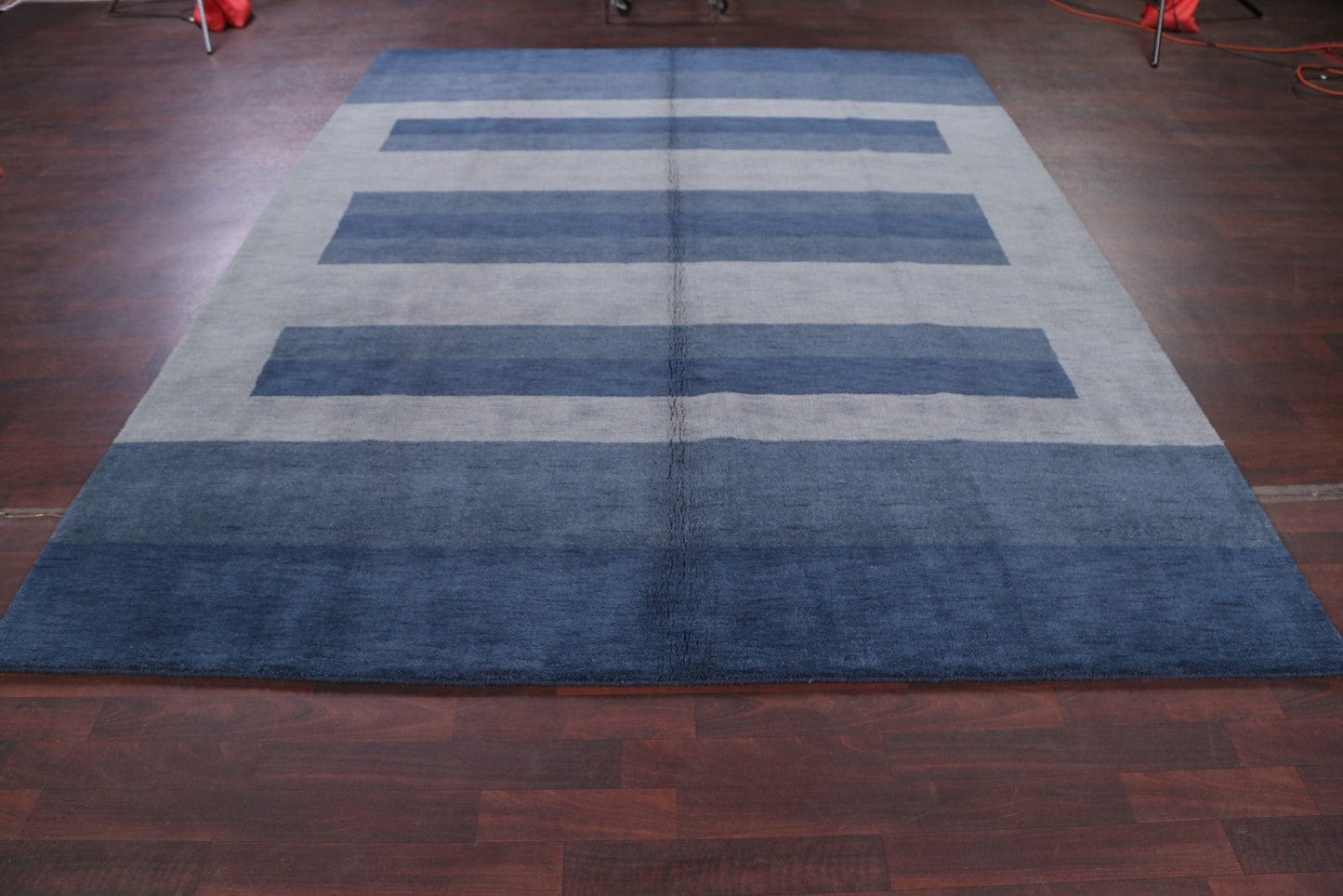 Striped Modern Gabbeh Oriental Area Rug 8x10