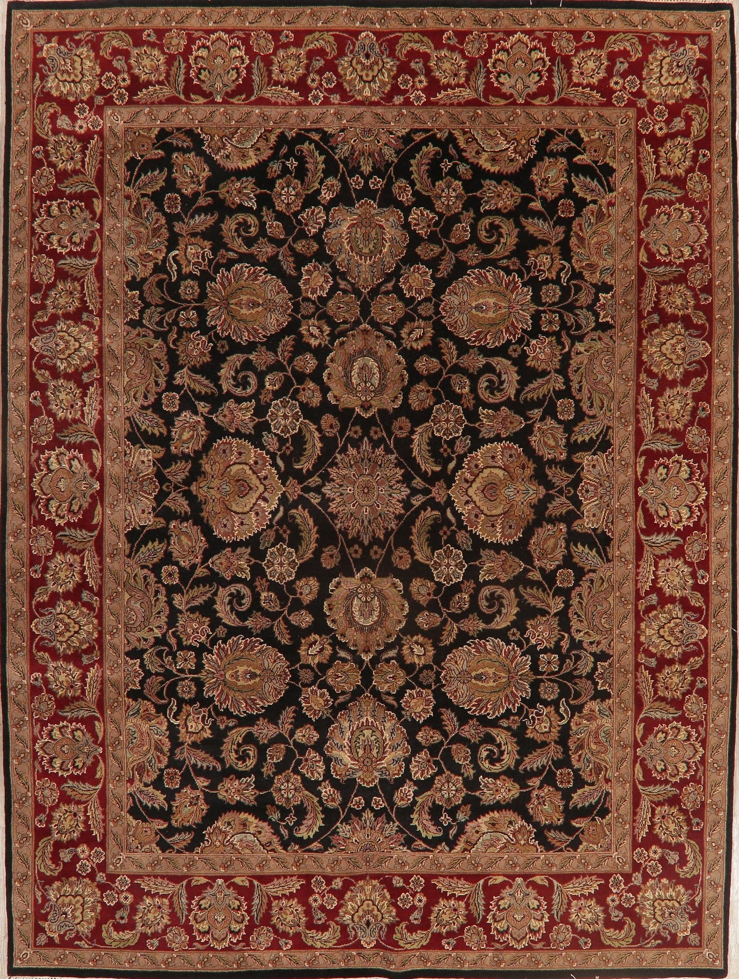 All-Over Floral Agra Oriental Area Rug 9x12