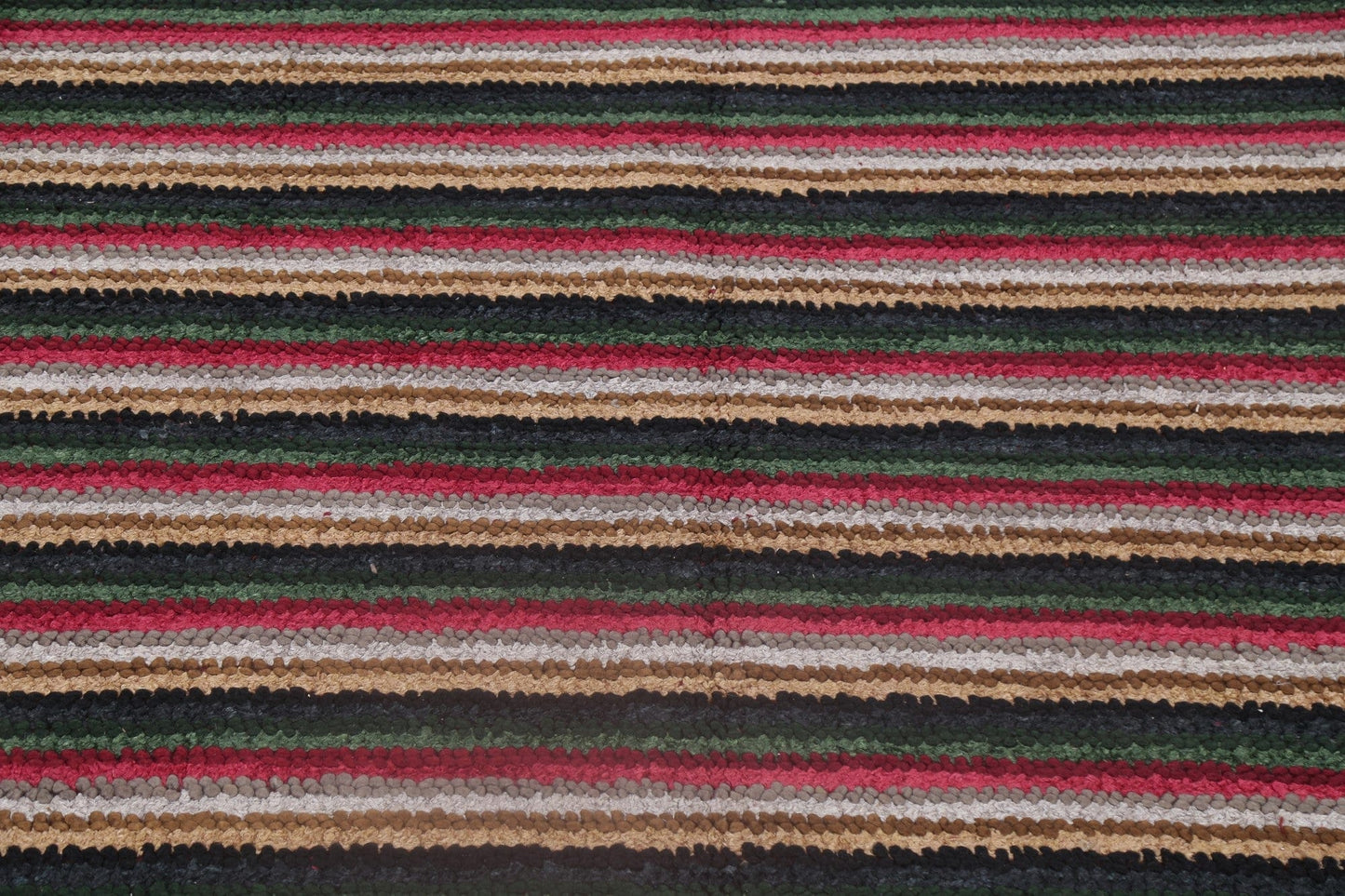 Silk Stripe Modern Oriental Area Rug 8x11