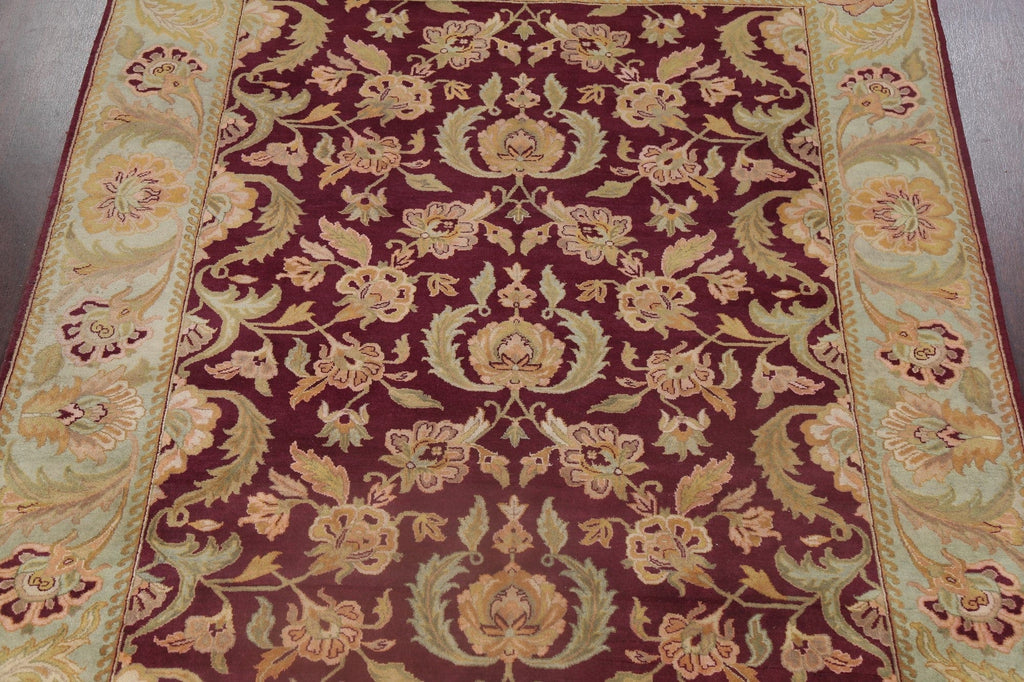 Floral Red Oushak Oriental Area Rug 8x10
