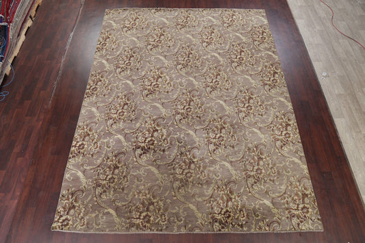 All-Over Aubusson Oriental Area Rug 9x12
