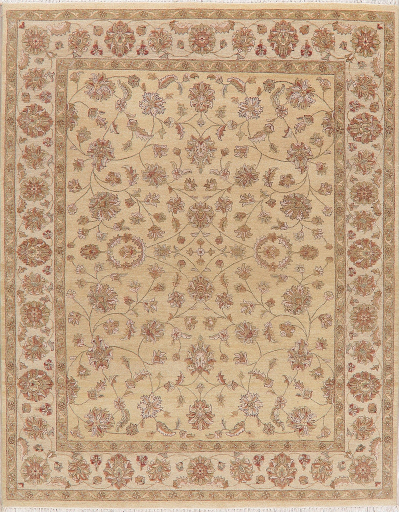 All-Over Floral Oushak Chobi Oriental Area Rug 8x10