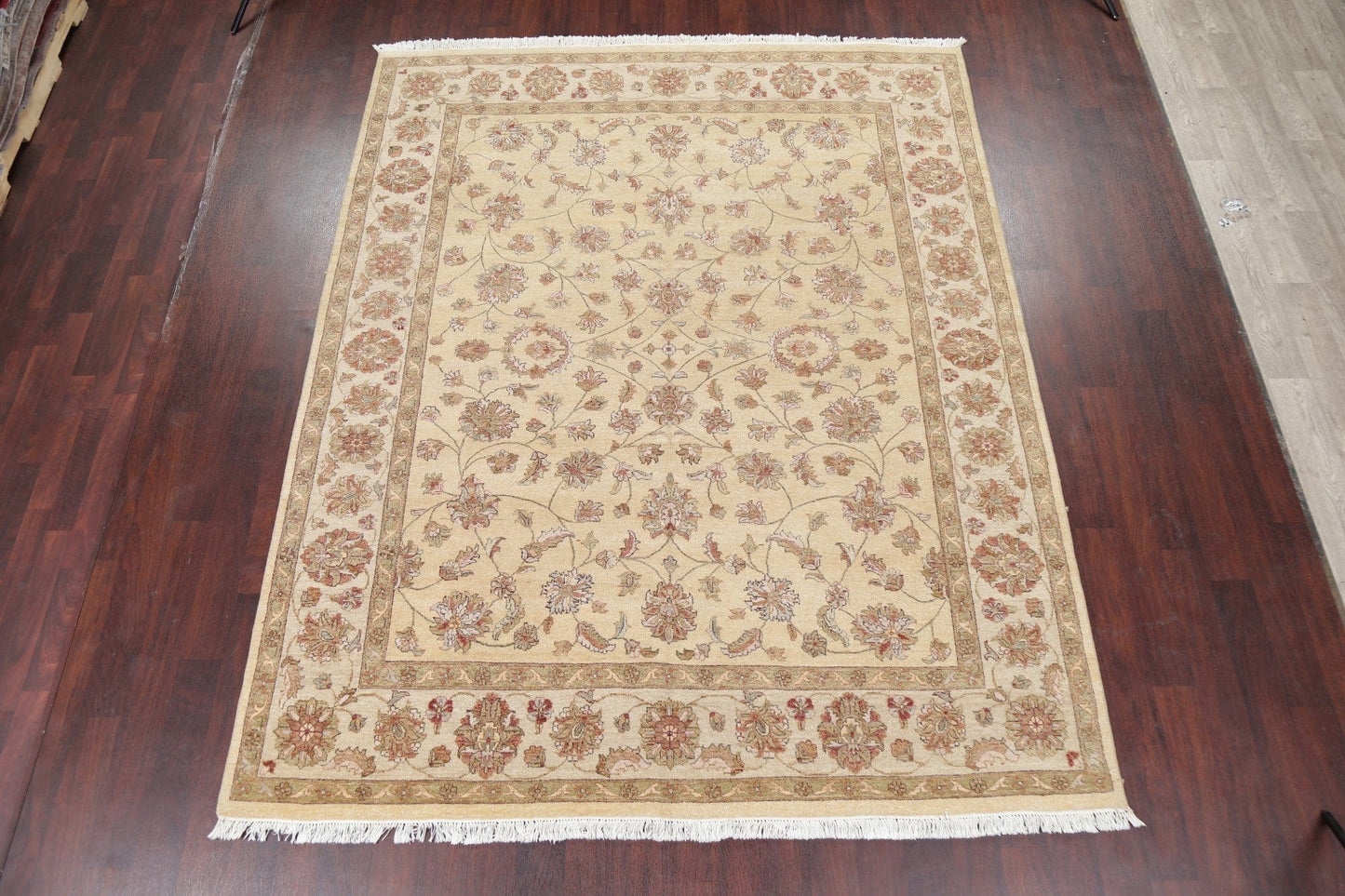 All-Over Floral Oushak Chobi Oriental Area Rug 8x10