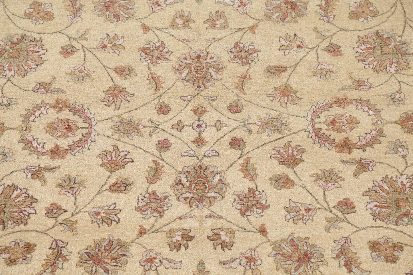 All-Over Floral Oushak Chobi Oriental Area Rug 8x10