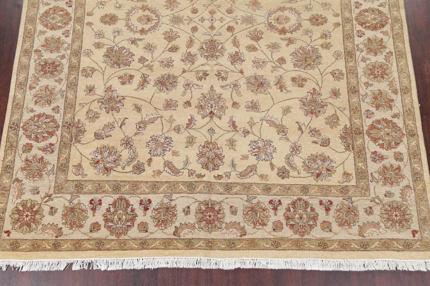 All-Over Floral Oushak Chobi Oriental Area Rug 8x10