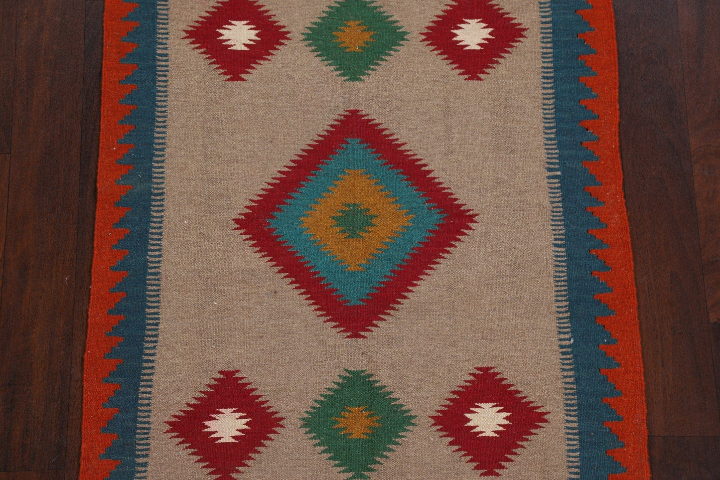 South-Western Kilim Afghan Area Rug 3x5