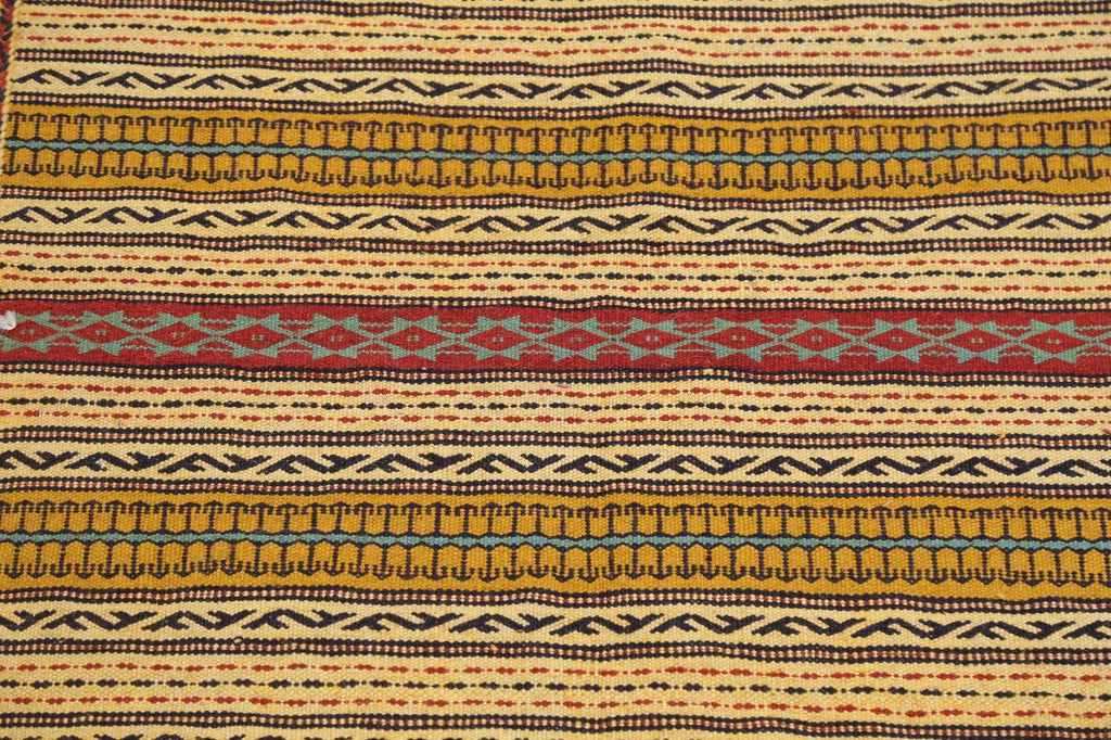 Stripe Kilim Turkish Area Rug 3x5