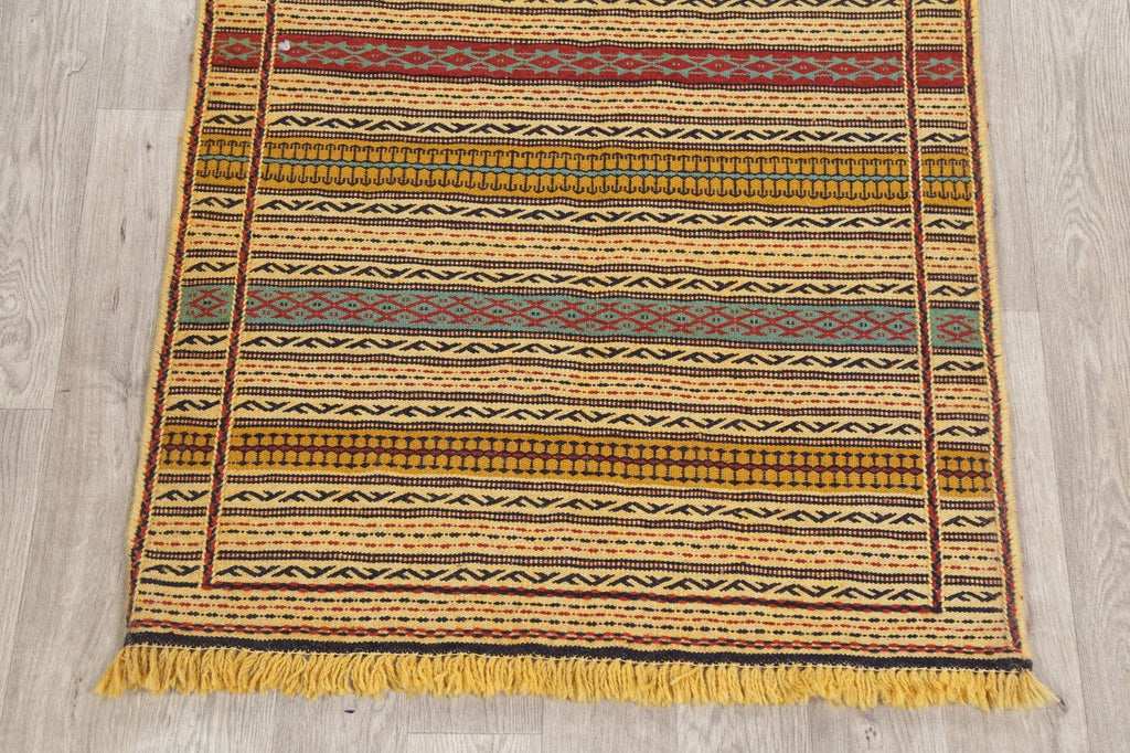 Stripe Kilim Turkish Area Rug 3x5