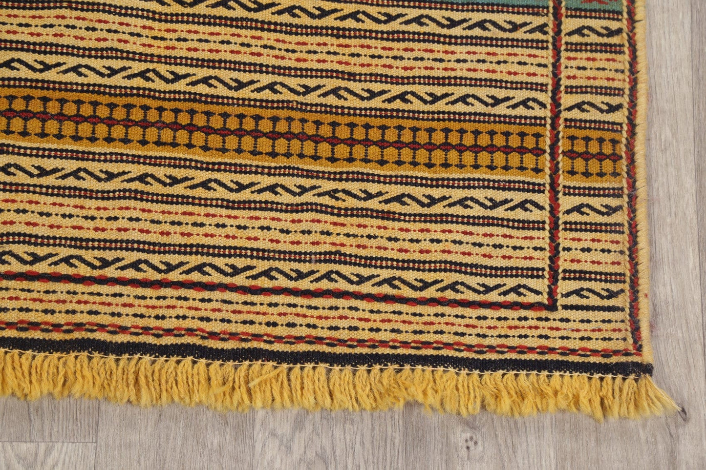 Stripe Kilim Turkish Area Rug 3x5