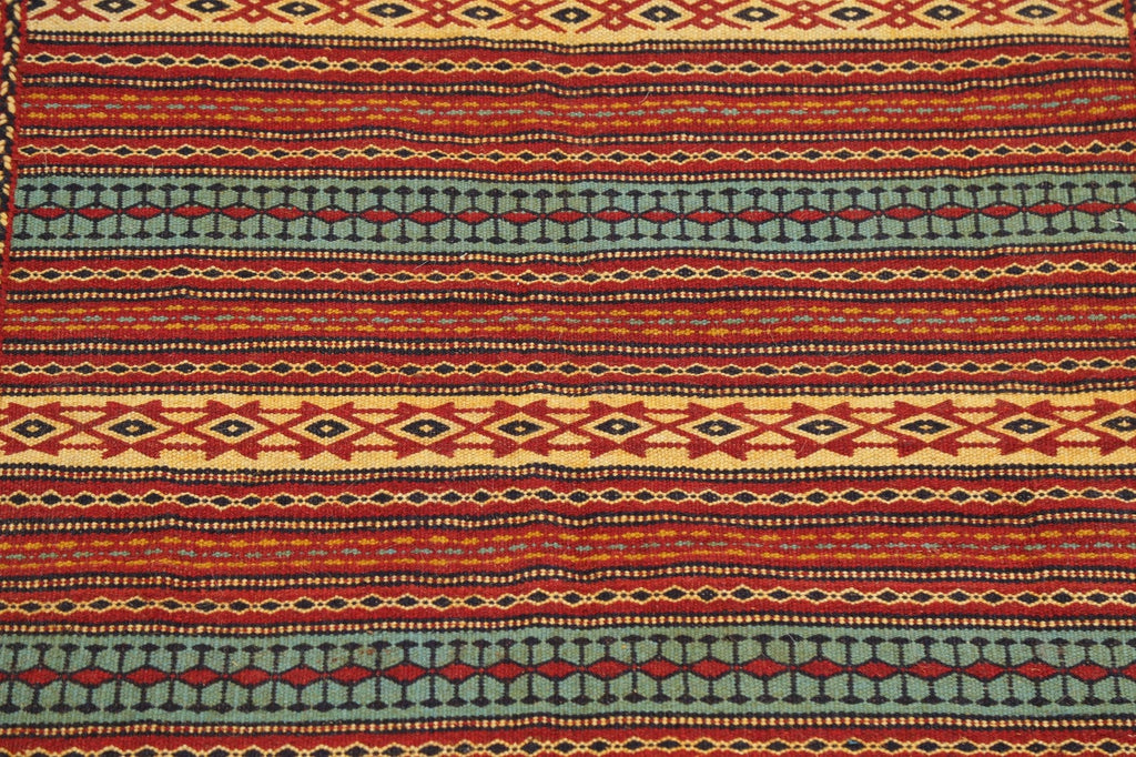 Stripe Kilim Turkish Area Rug 3x5