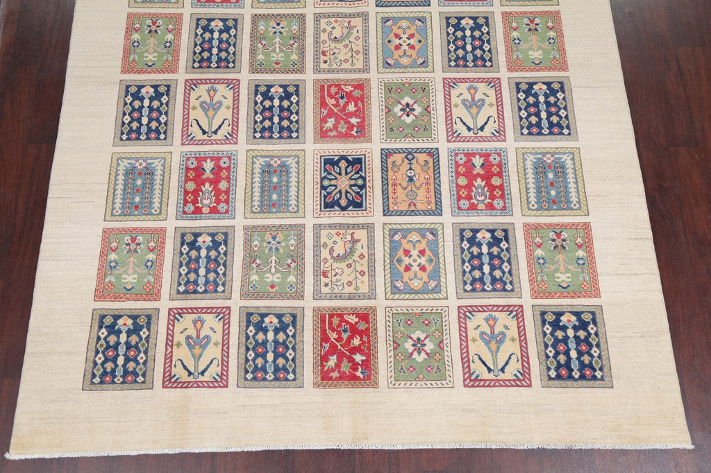 Garden Design Ivory Super Kazak Area Rug 8x9