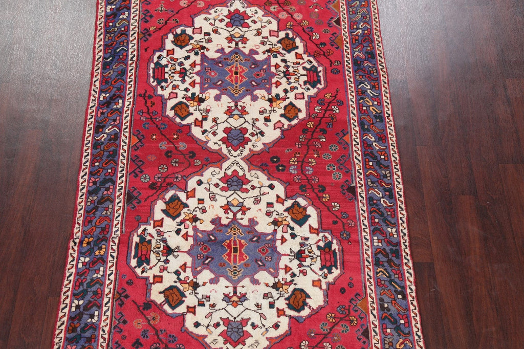 Tribal Geometric Bakhtiari Persian Area Rug 5x10