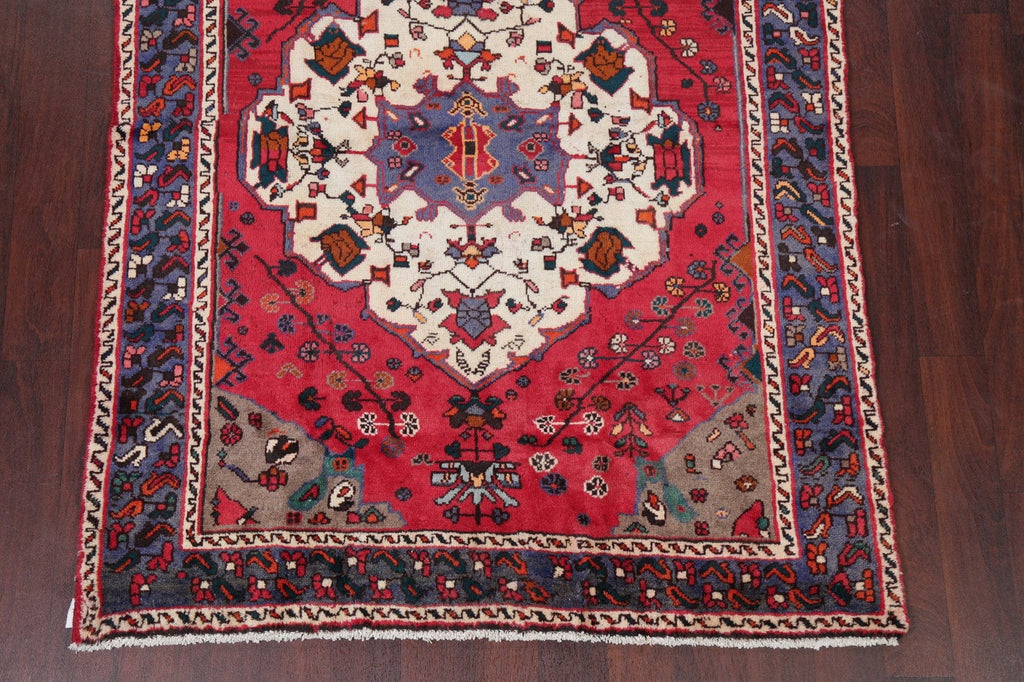 Tribal Geometric Bakhtiari Persian Area Rug 5x10