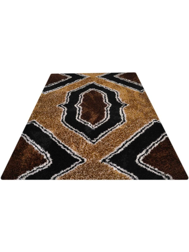 5x8 Shaggy Oriental Area Rug