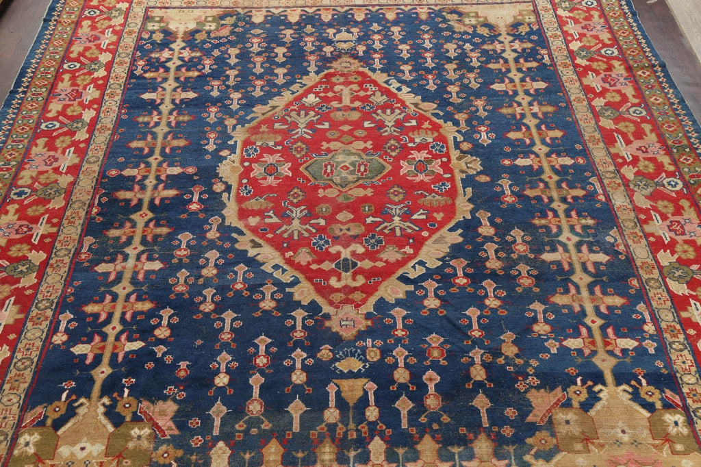 Antique LARGE Geometric Sultanabad Persian Area Rug 13x16