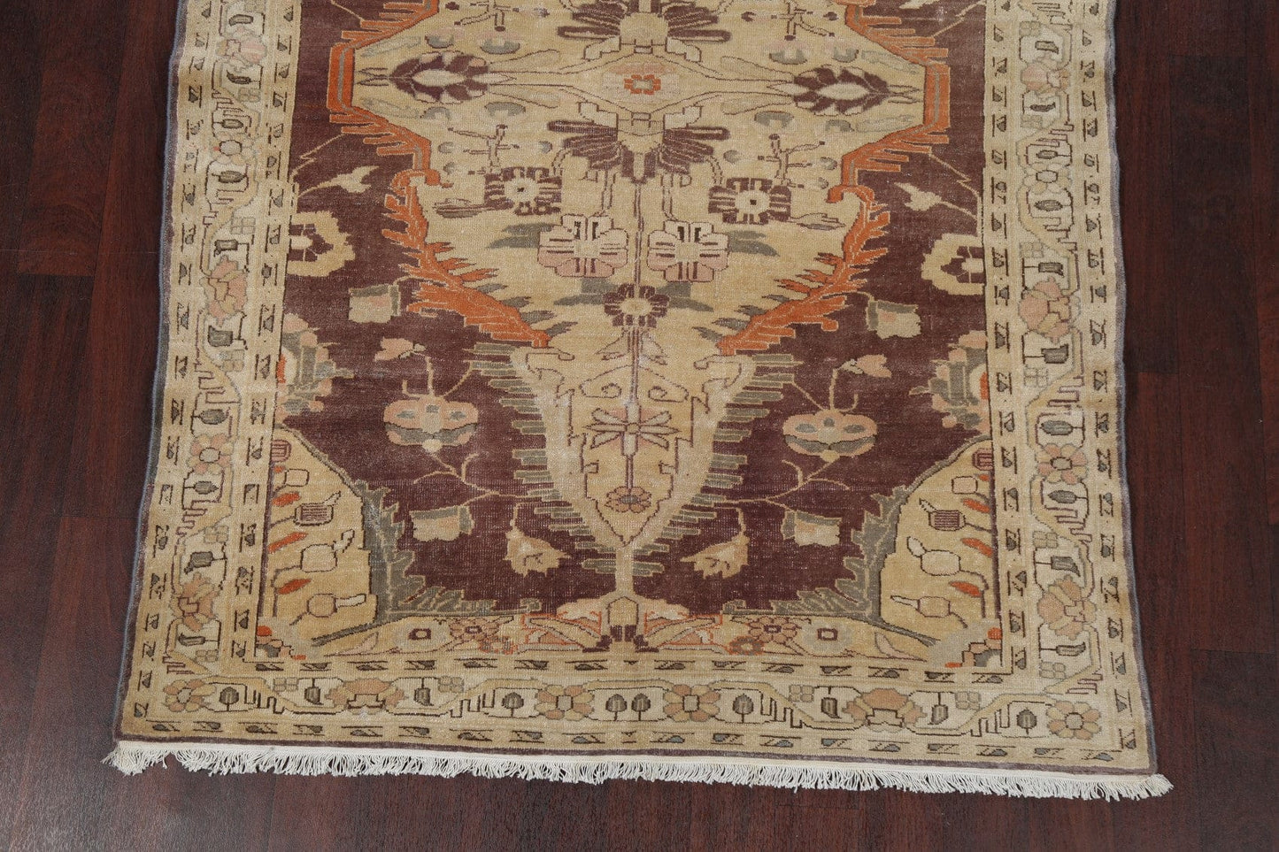 Vegetable Dye Oushak Egyptian Area Rug 5x8