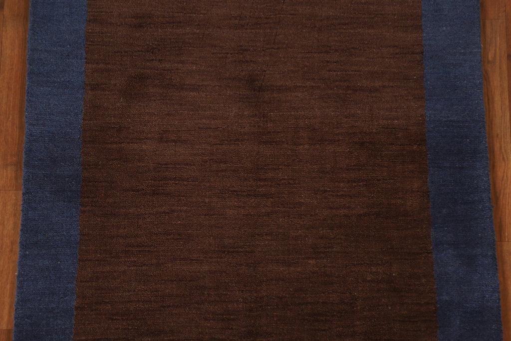 Modern Gabbeh Oriental Area Rug 4x6