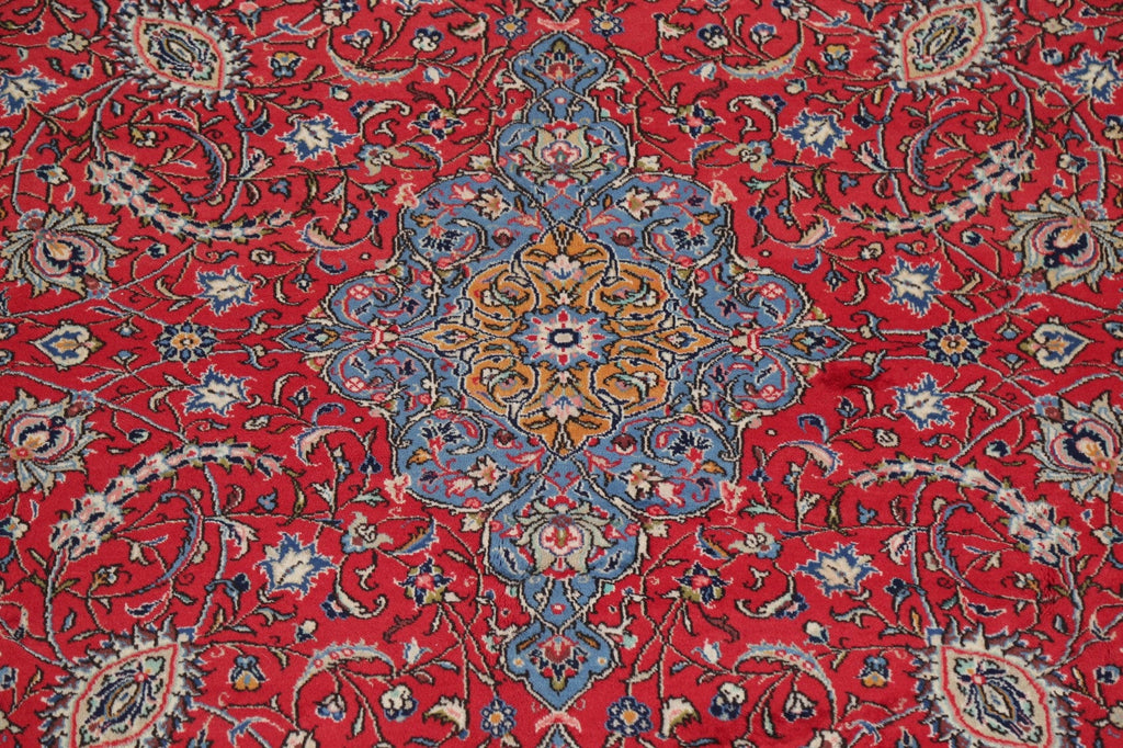 Floral Red Sarouk Persian Area Rug 7x11