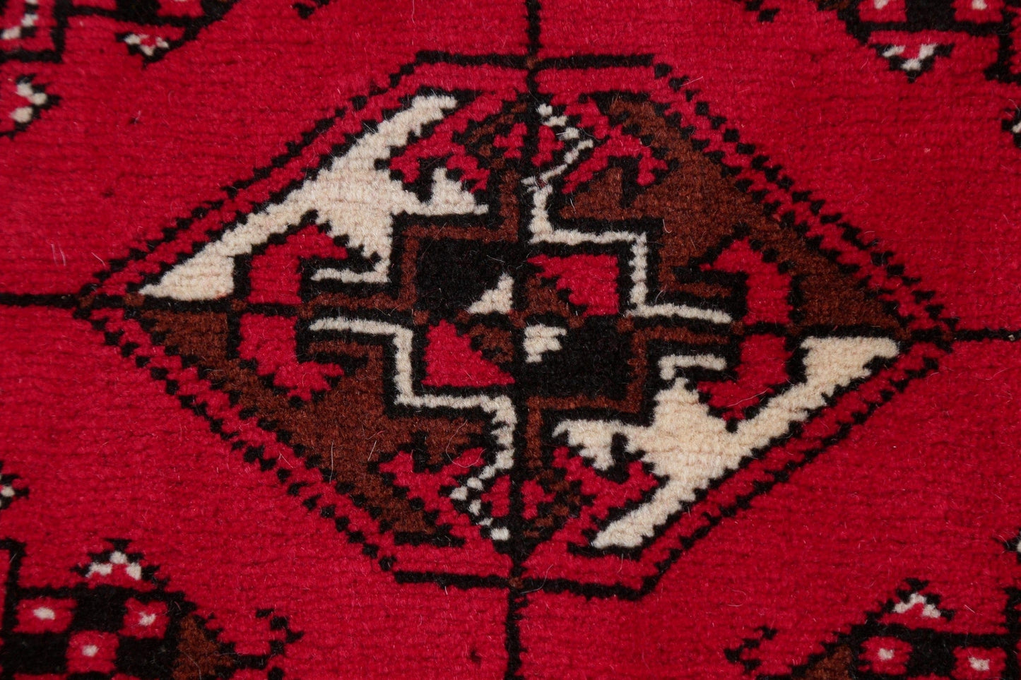 Geometric Red Balouch Oriental Area Rug 7x9