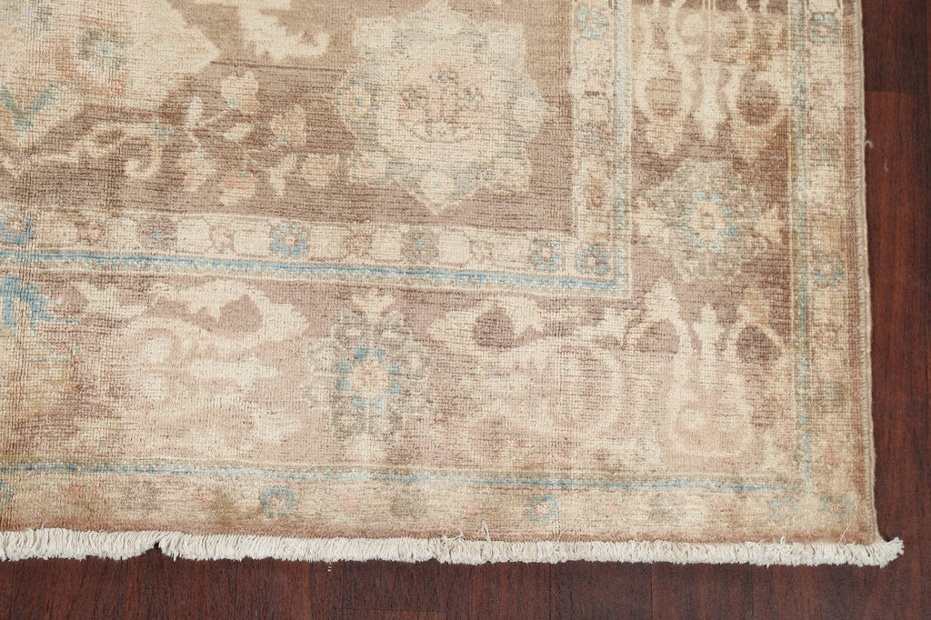 Antique Look Muted Floral Sultanabad Persian Area Rug 7x10